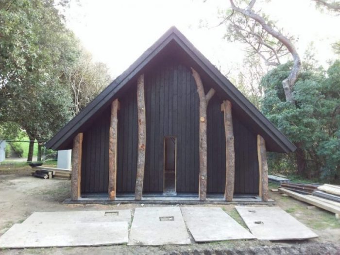 chiesa in legno Fujimori